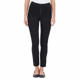 Calvin Klein High Rise Button Fly Jeans